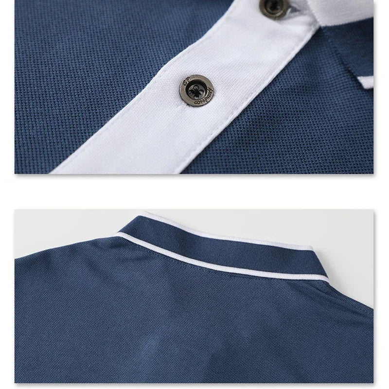 Striped Plus Size Summer Polo