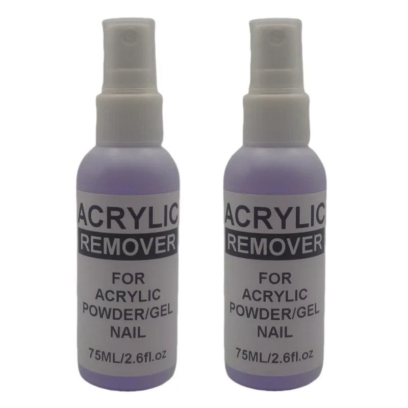 75ml Professional Acrylic Remover Liquid Nail Polish Remover Gel Remover