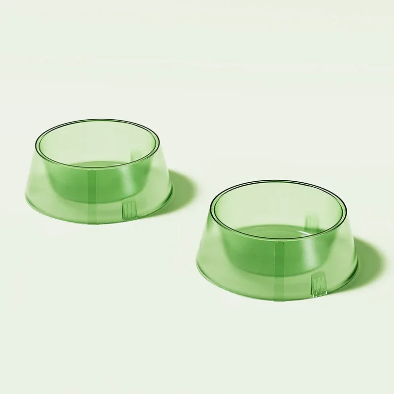 Pet Large Capacity Bowl Puppy Snack Bowl Antislip Round Mouth Single Bowls Cat Dog Feeding Water Storage Bowl Pet Feed Supplies