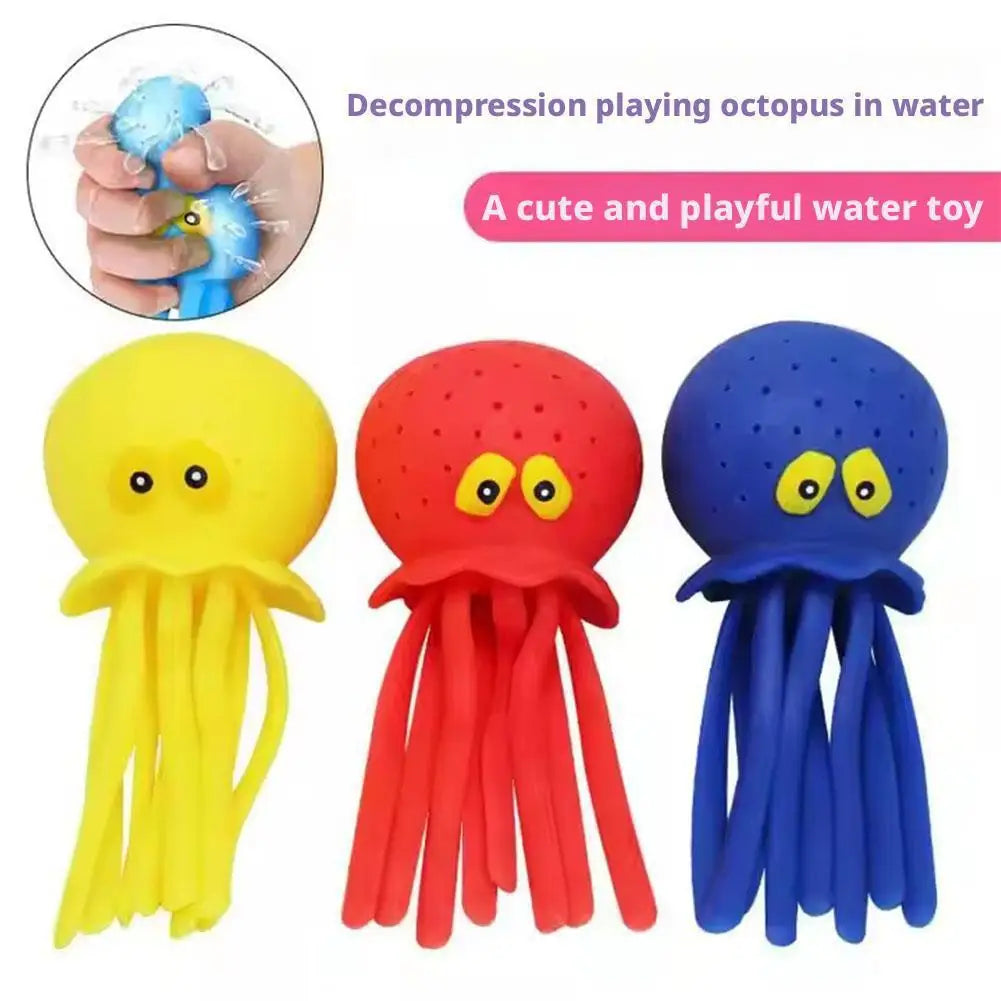 Octopus Sponge Water Bath Toy