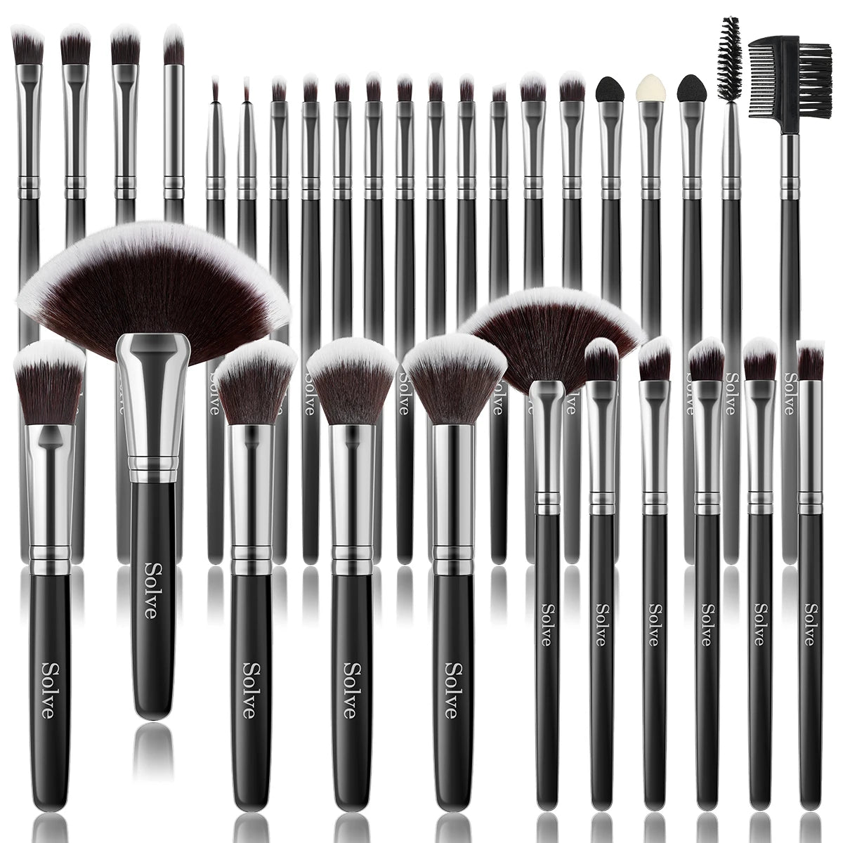 Premium Black 32 Brush Set