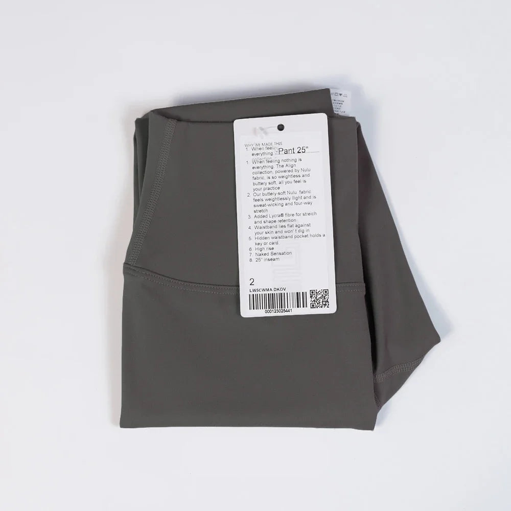 2026 Yoga clothes with high elasticity, no awkward lines, cropped pants, quick drying, women's hip lifting, tight pants
