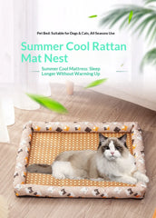 Pet summer cooling mats dog beds cat beds cooling and durable pet beds pet accessories pet supplies pet items