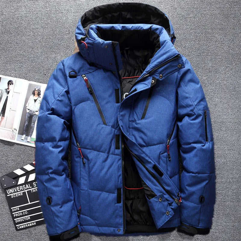 White Duck Down Parka