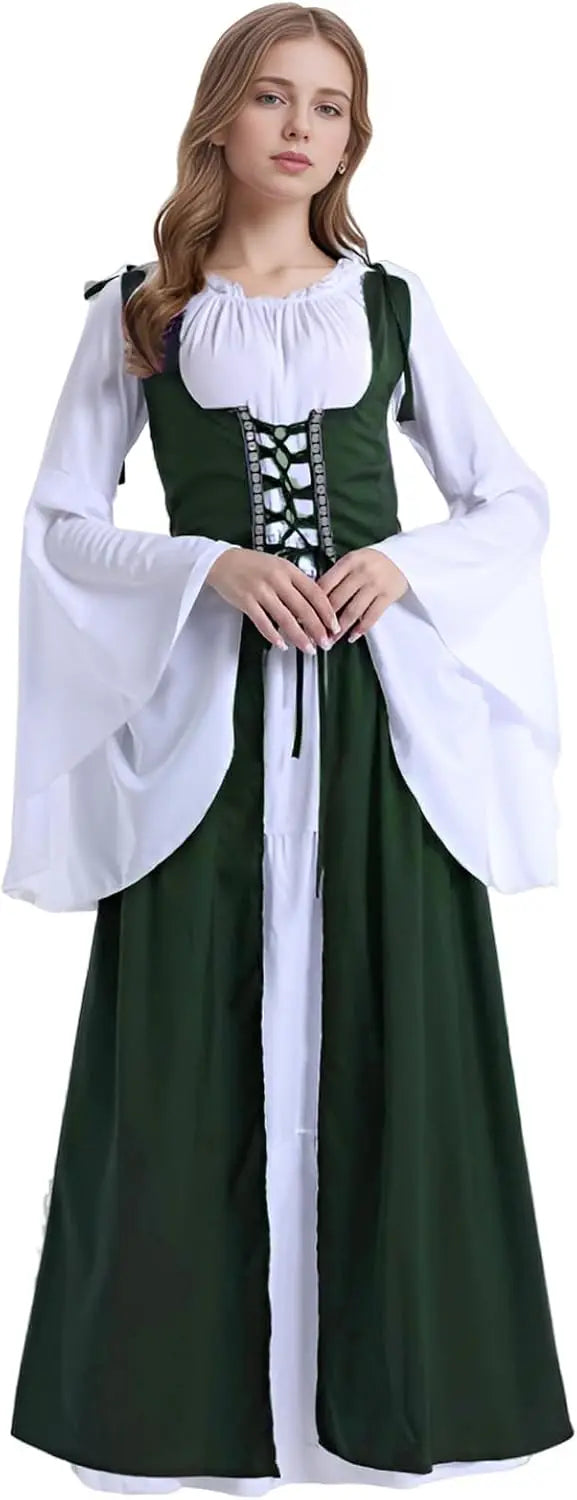 Medieval Renaissance Goddess Costume Dress