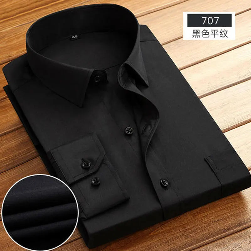 Breathable Smart Casual Shirt Men