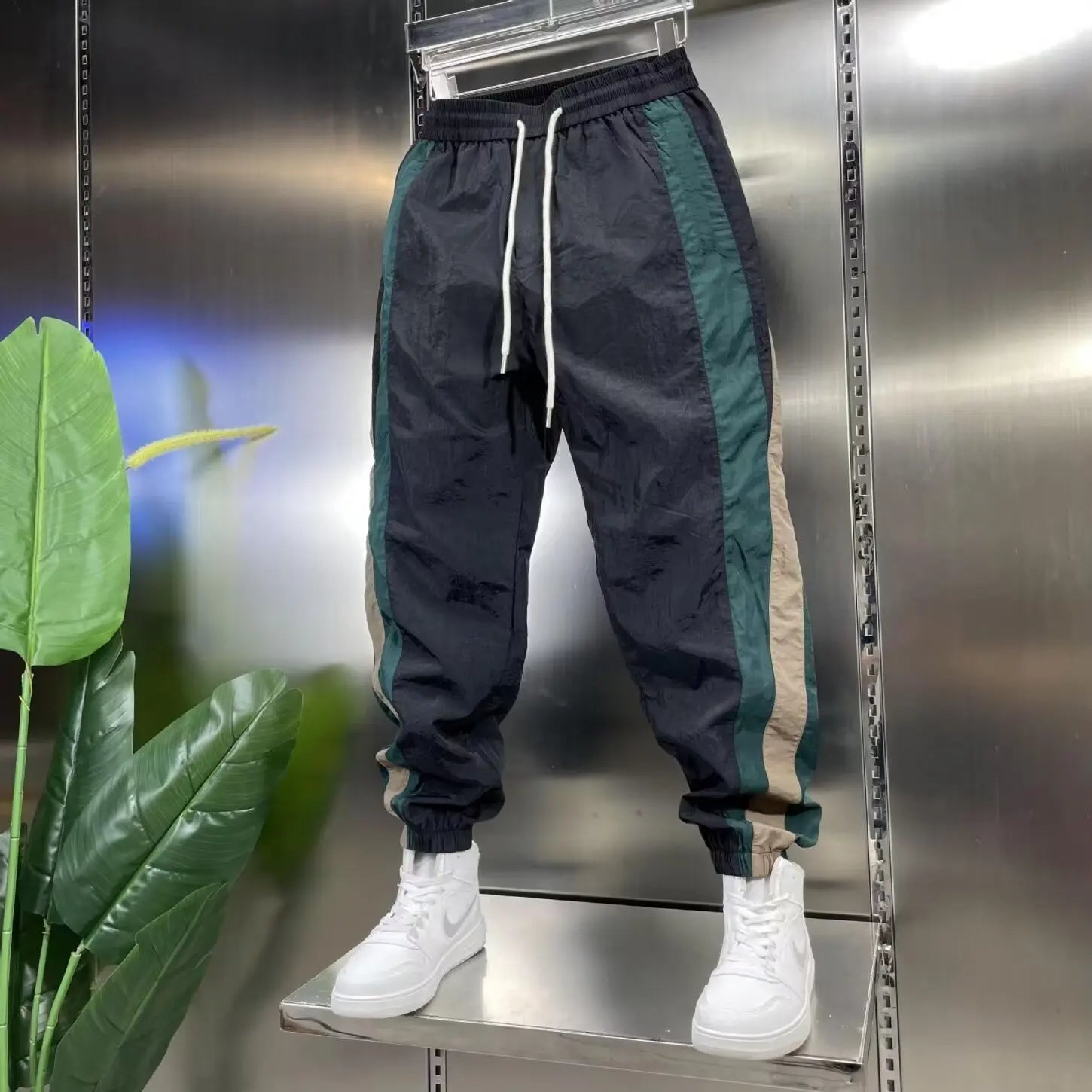 Running MEN FASHION Harajuku Mens Joggers Men's Sweatpants Straight Trousers Men's Summer Clothes Jogger Man Jogging Big Size