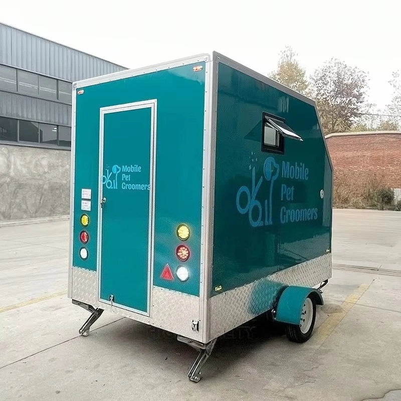 Fully Equipped Mobile Grooming Trailer