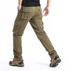 Loose Cotton Tactical Cargo Pants
