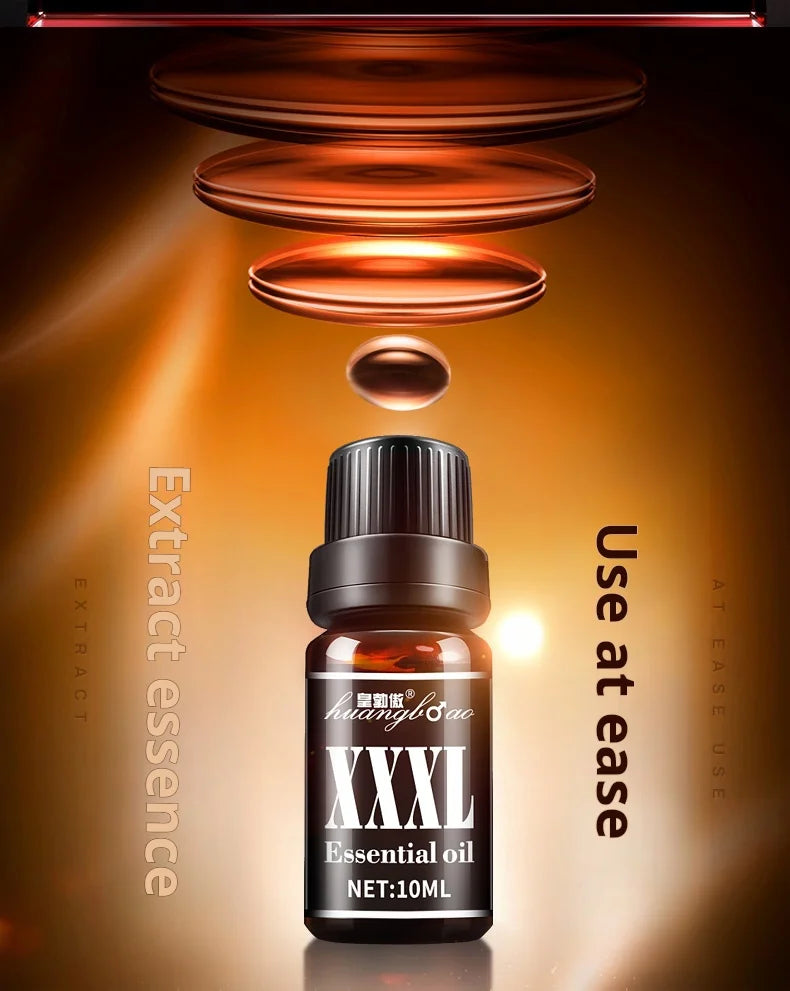 Men’s Massage Oil, Herbal Body Care Oil for Relaxation, Skin Nourishing Oil for Daily Use, Travel Size