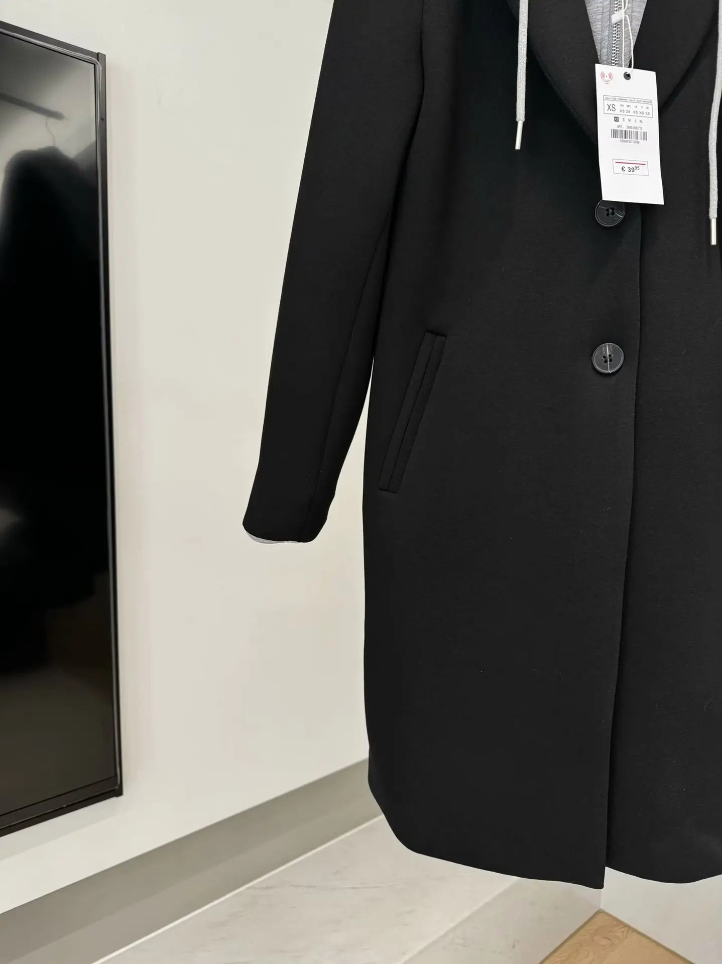European Casual Hooded Long Coat
