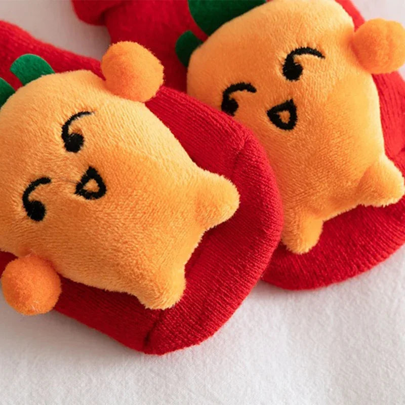 TITLE: Winter Warmth Baby Grip Socks