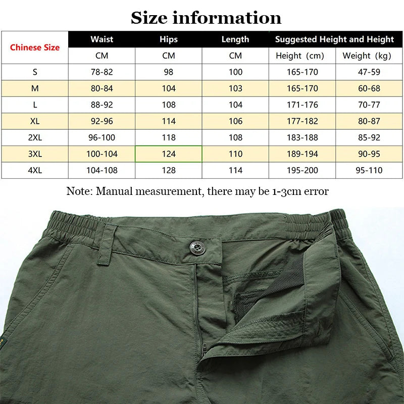 Lightweight Tactical Cargo Summer Pants