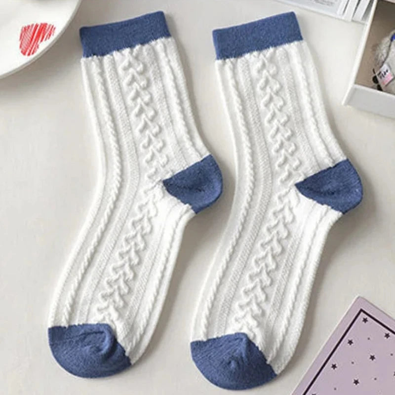 Striped Plaid Sport Socks