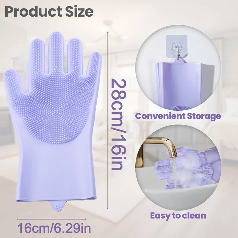 Magic Massaging Scrubber Bath Glove