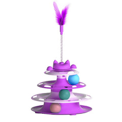 Pet Toys, Cat Toys, Self-hey, Relieve Boredom, Cat Turntable, Funny Cat Stick, Funny Cat, Kittens, Funny Cat Ball Supplies, Cats