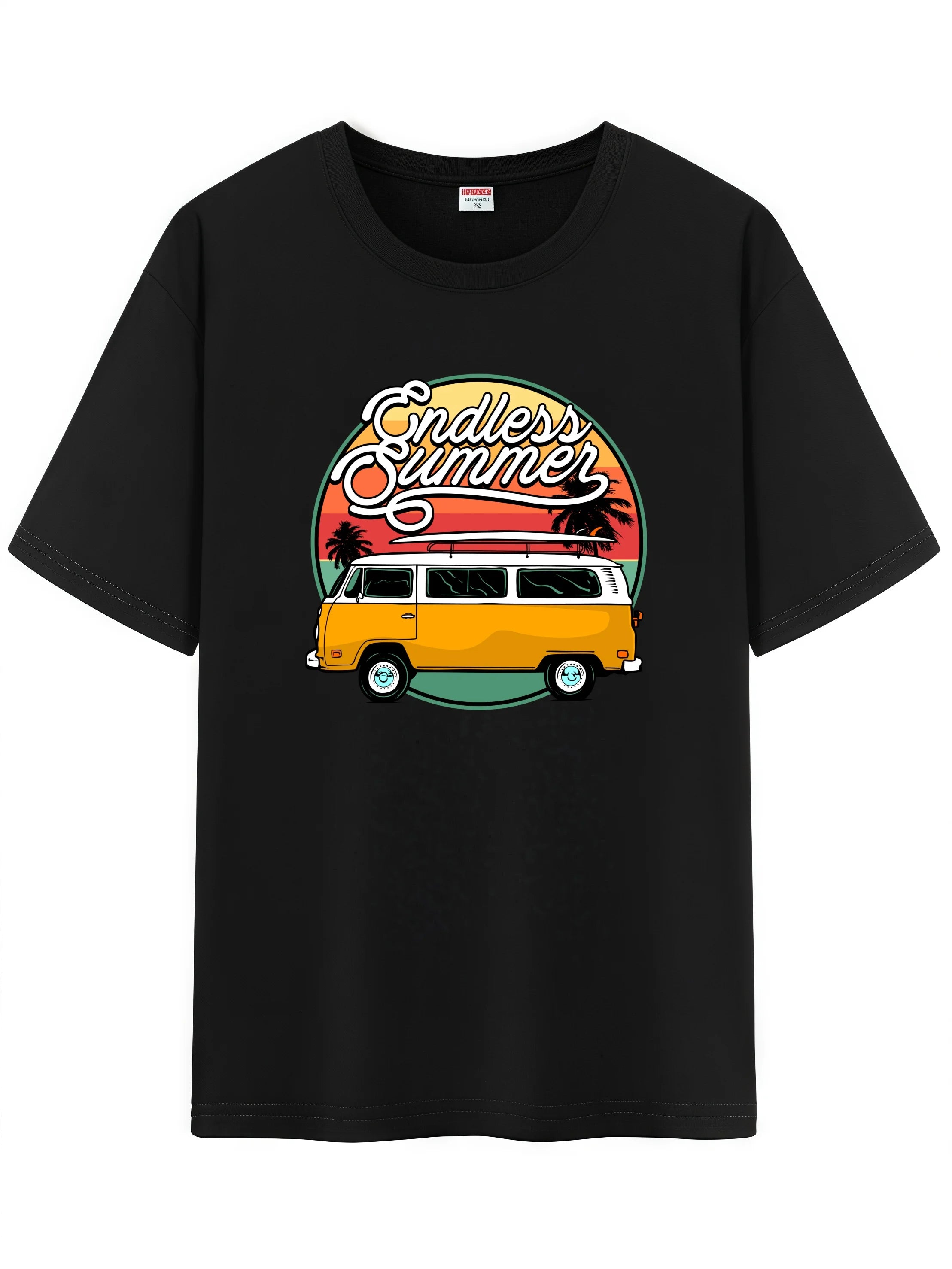 Vintage Cartoon Graphic Crew Tee