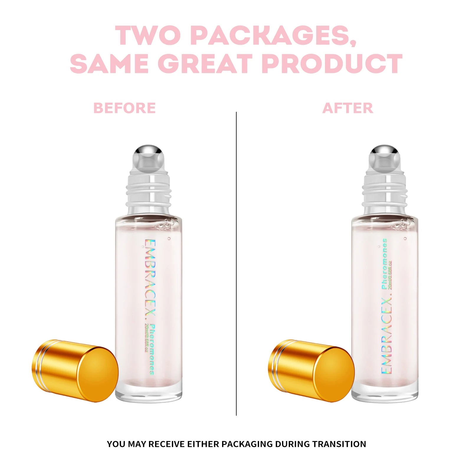 20ml Pheromone Fragrance Oils Pheromone Women Oil Roll On Long Lasting Scent Gifts