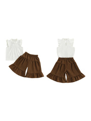 Ruffle Floral Toddler Summer Set