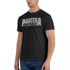 White Band Graphic Cotton Tee