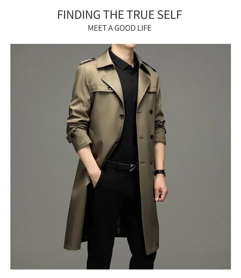 Smart Casual Double Breasted Trench