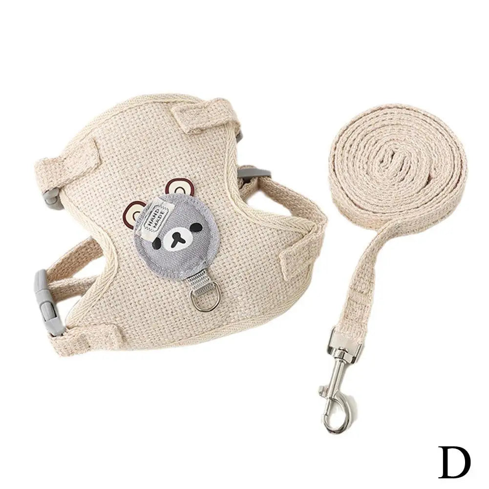 Lovely Vest Chest Strap Leash