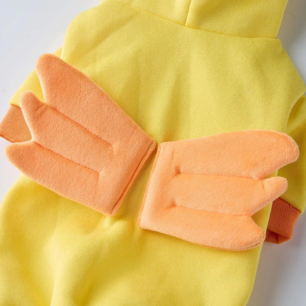 Yellow Chicken Pet Holiday Costume
