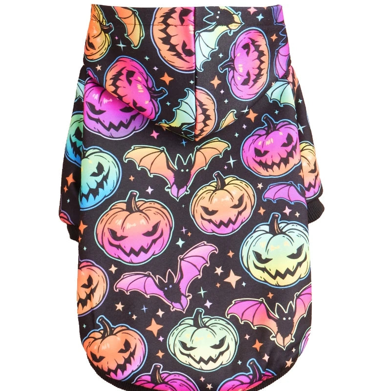 Halloween Print Pet Hoodie Sweatshirt