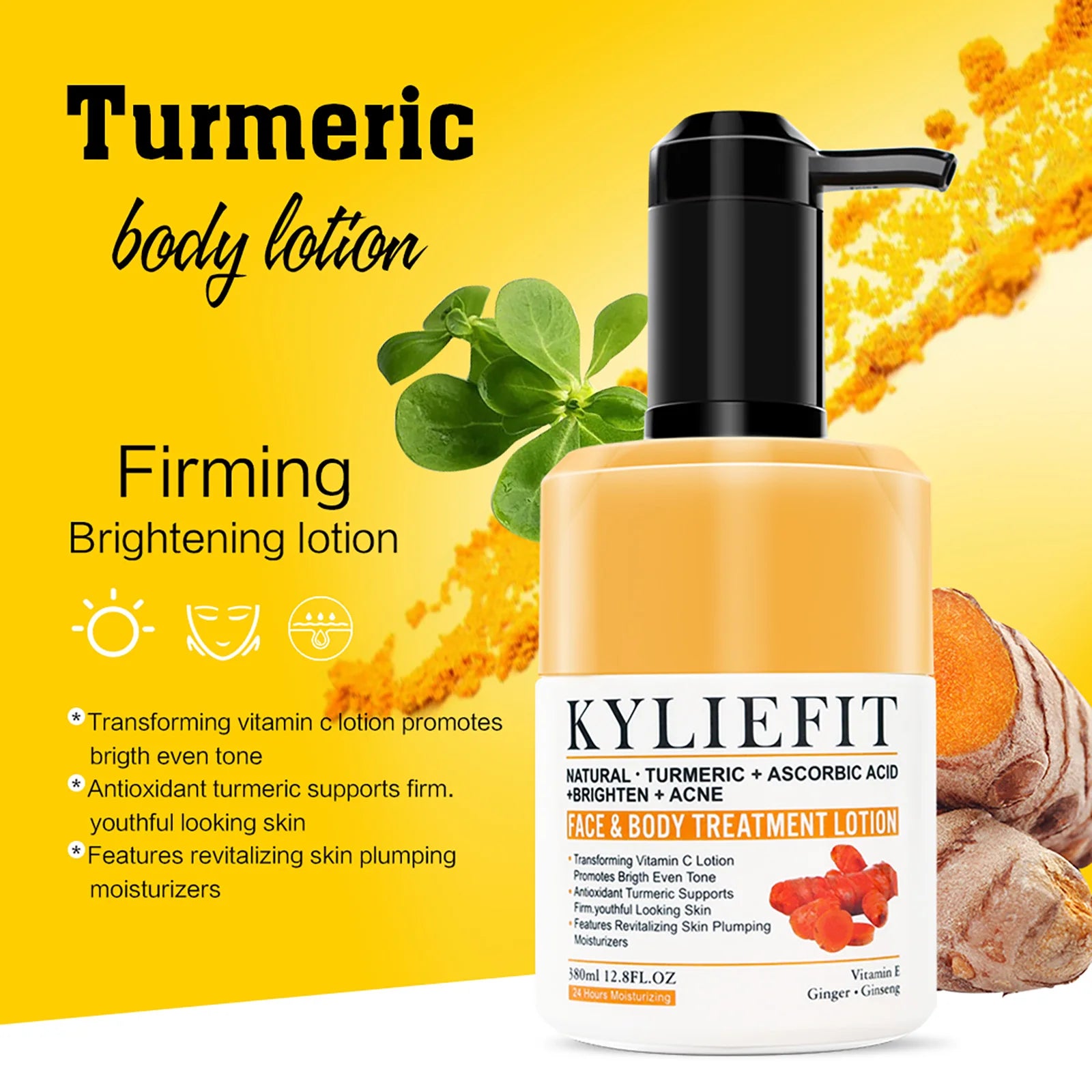 Organic Turmeric Brightening Skincare Kit