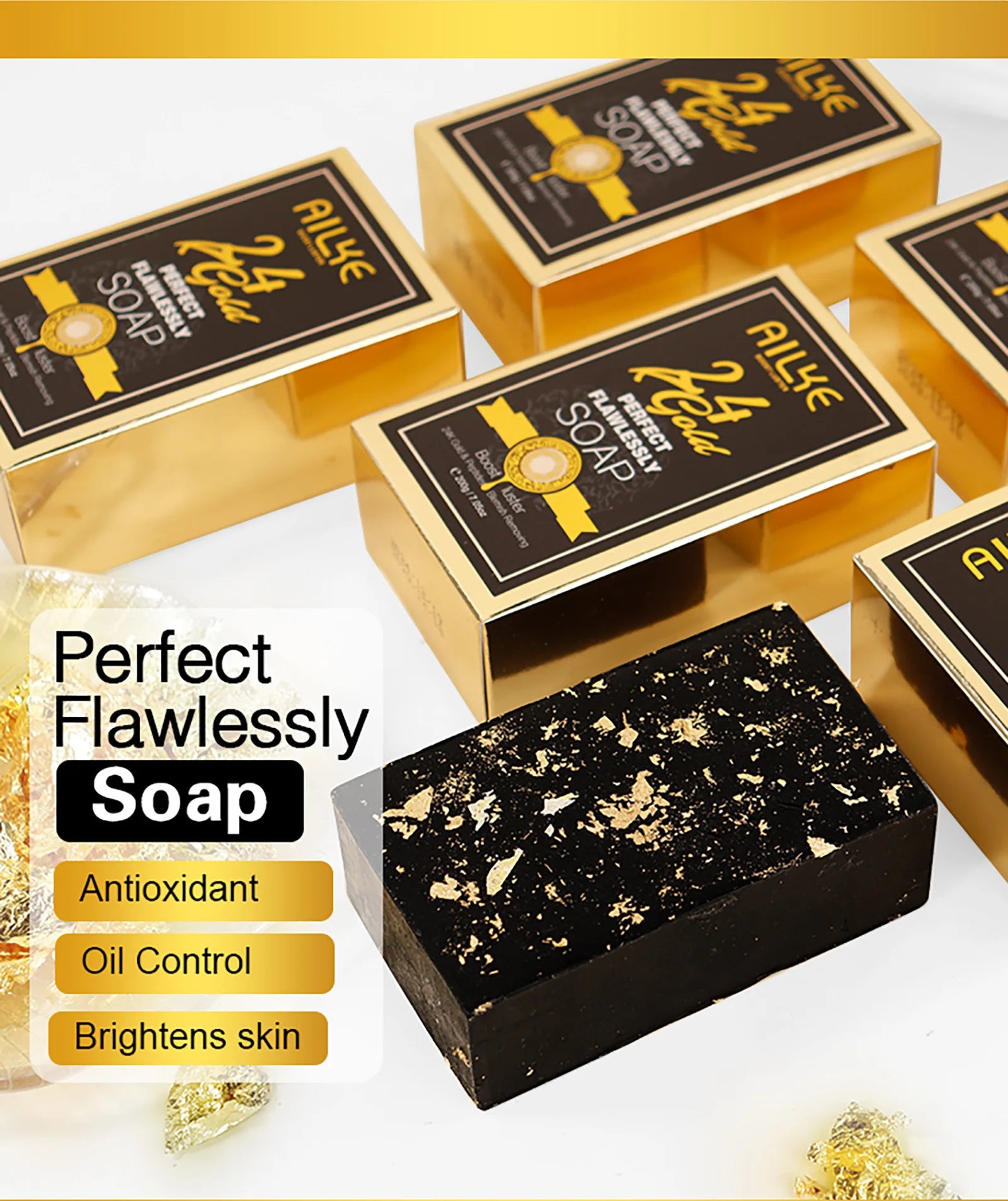 24K Gold Collagen Whitening Care Set