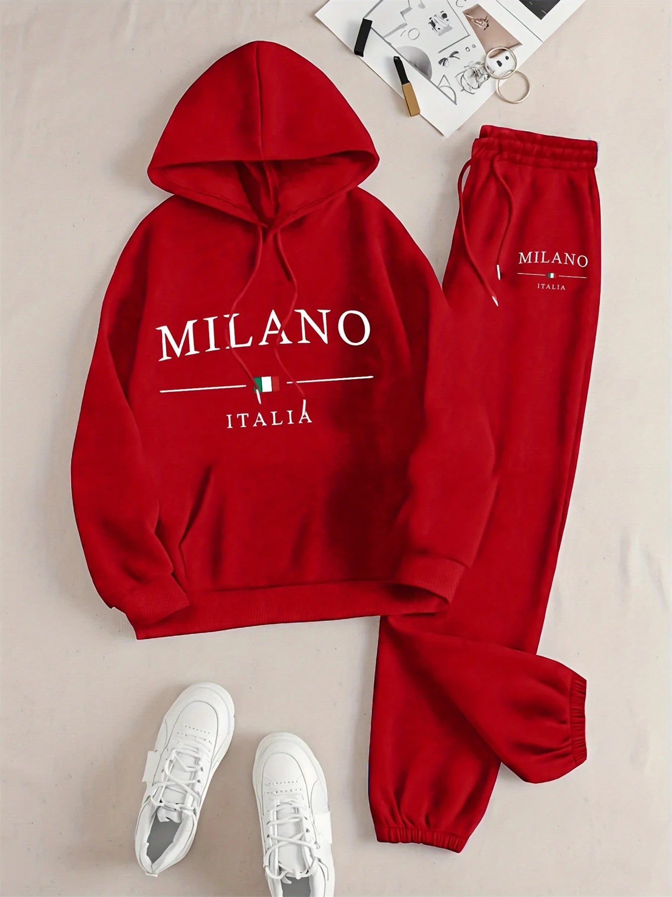 Women’s MILANO ITALIA Hoodie & Sweatpants Set