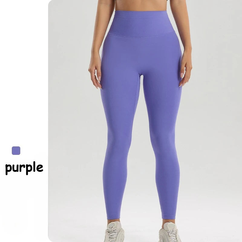 Yoga Leggings for Fitness Legging Sport Femme Slim Fit Pants Female Buttery Soft High Waist Leggins Push Up Gym Tights Women
