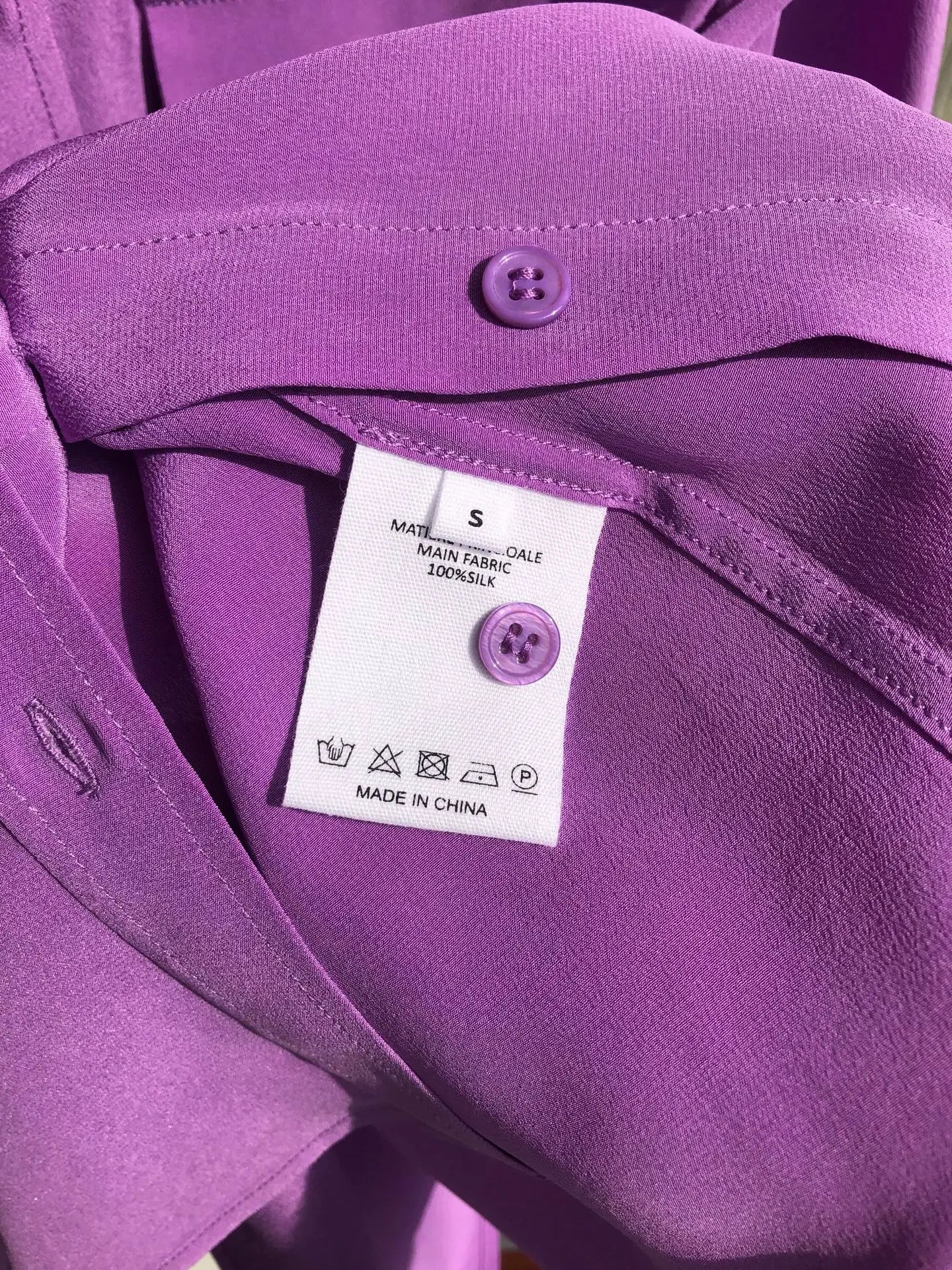 Women Real Silk Shirts Classic Double Pockets Solid Color Casual Fashion Long Sleeve Thin Shirt Blouses Tees