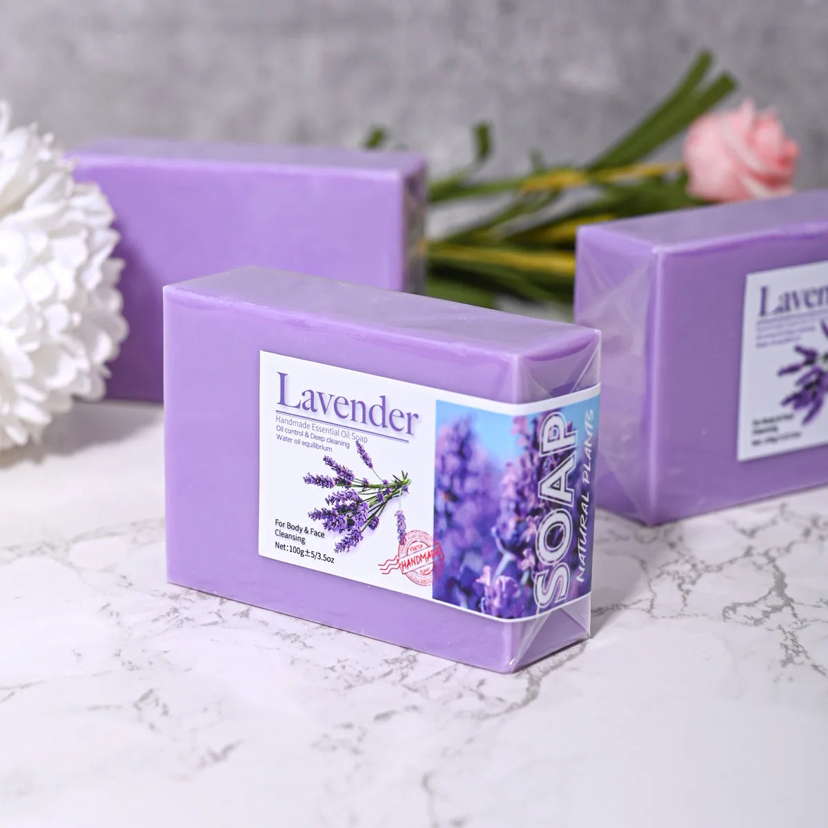 Lavender Handmade Essential Oil Soap