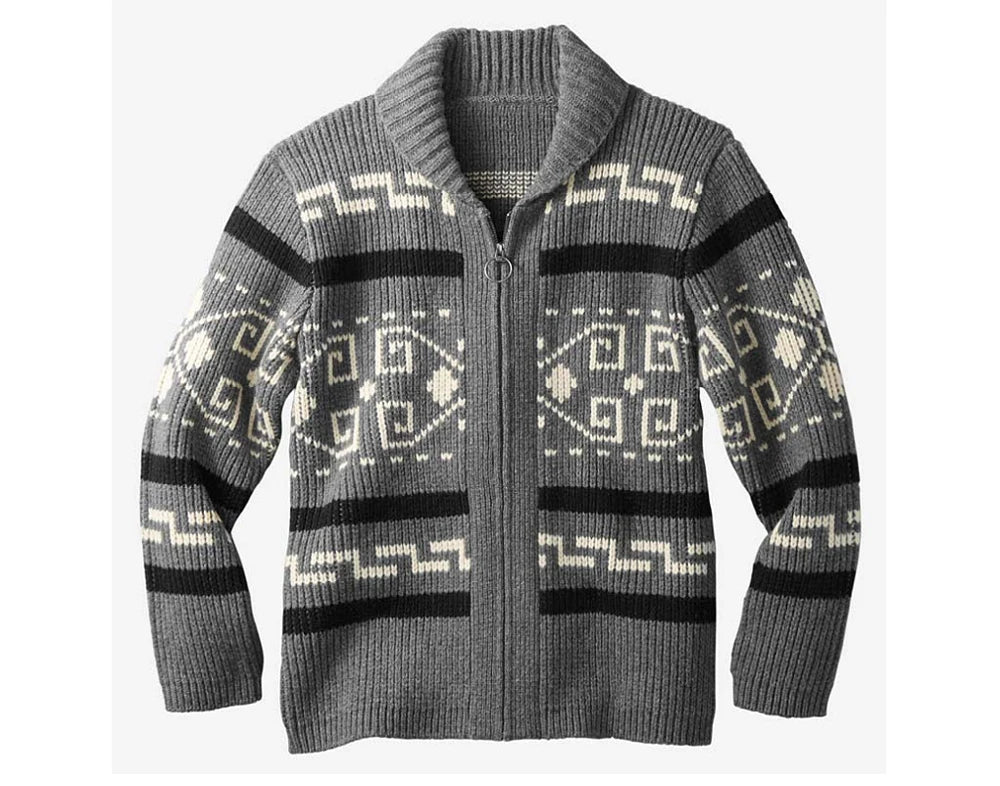 Winter Men's Cardigan Sweaters Fashion Male Knitted Sweater Thermal Warm Coats Casual Man Cashmer Lapel Knitted Jackets Clothing