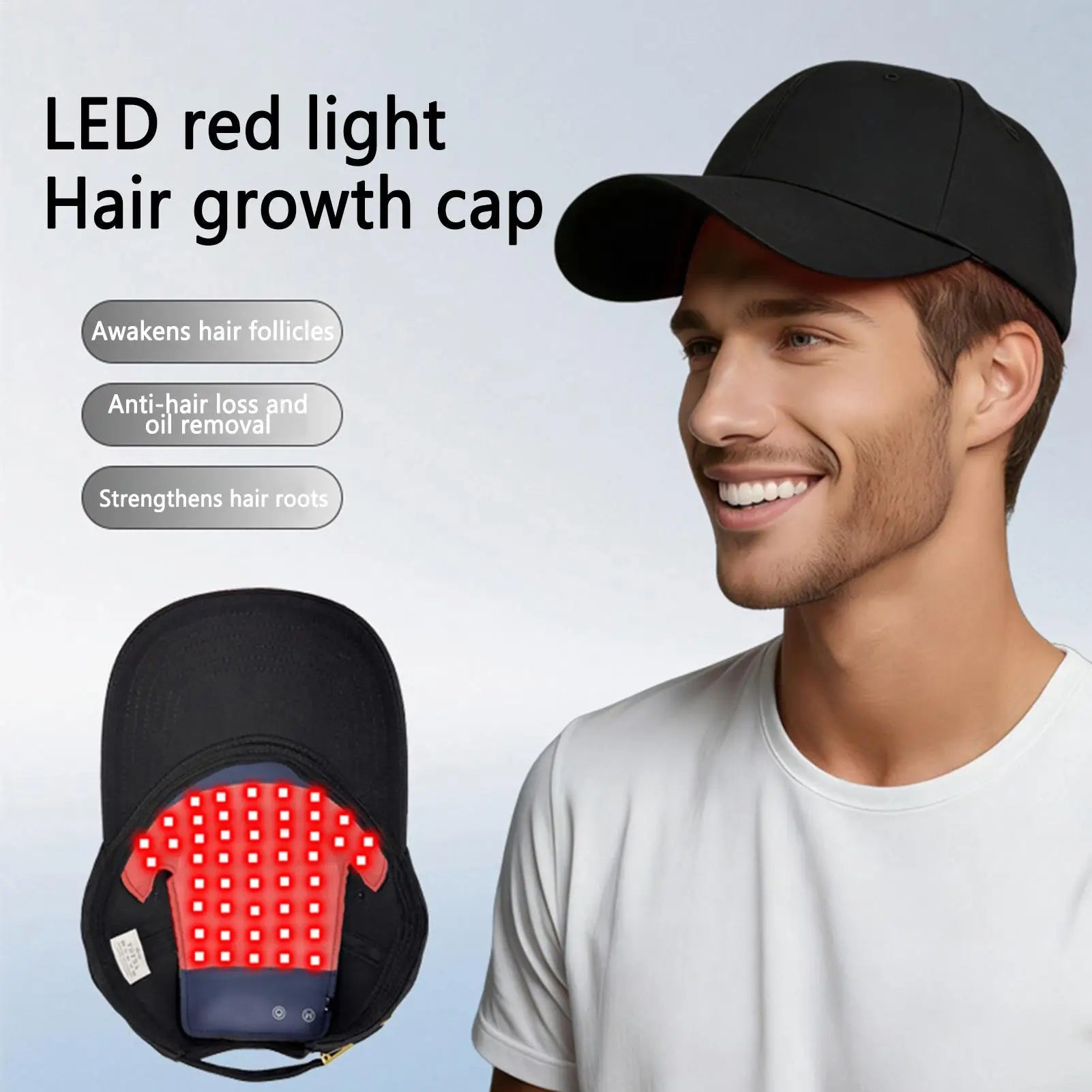 Electric Hair Hat Hair Thickening Hat Hair Care Supplies For Moisturizes And Repairs Dry Damaged Frizzy Hair Heating Hair Hat