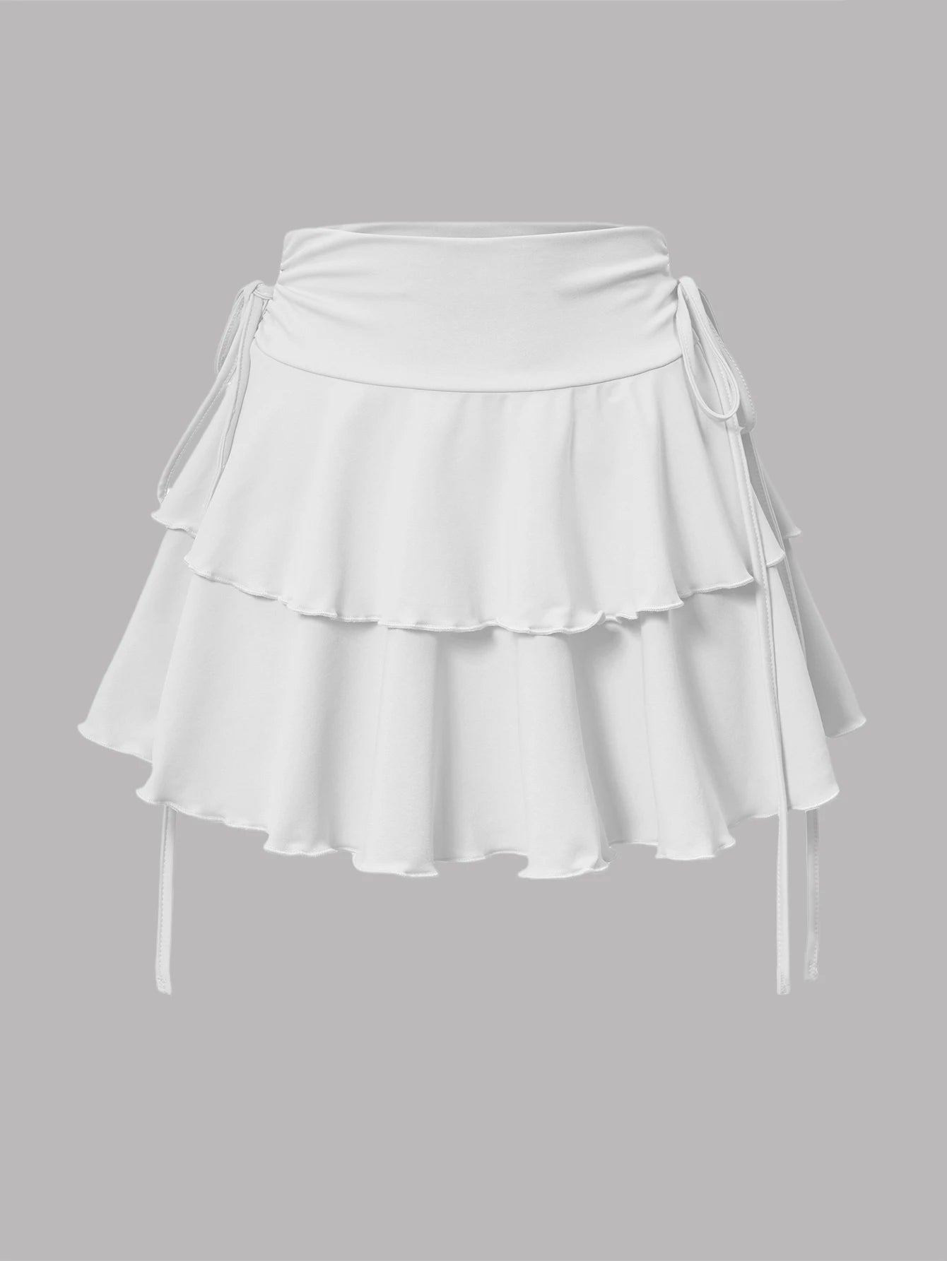 Modern High Waist Mini Skirt