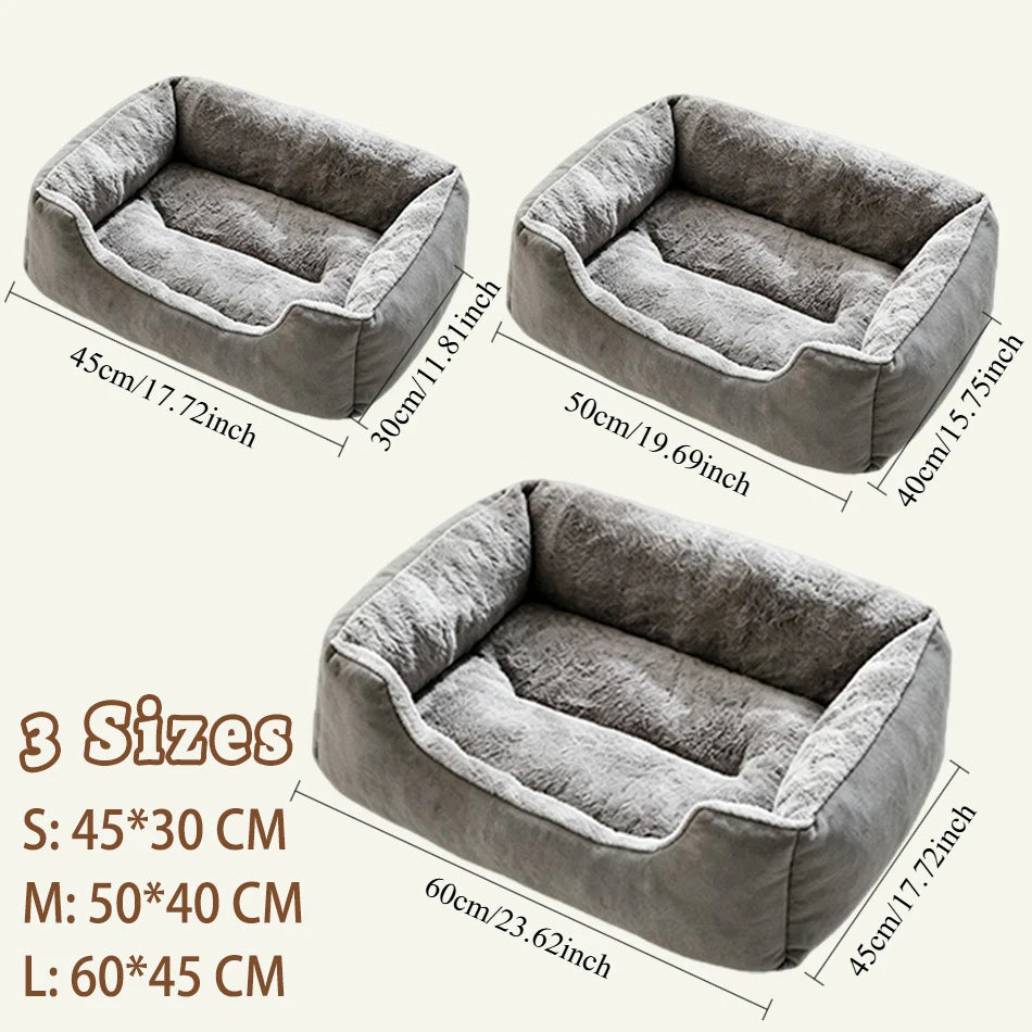 Bed for Cats Pet Products Cushions Kitten Winter Accessories Dog All Houses Supplies Things Accessory Habitats Basket House Beds