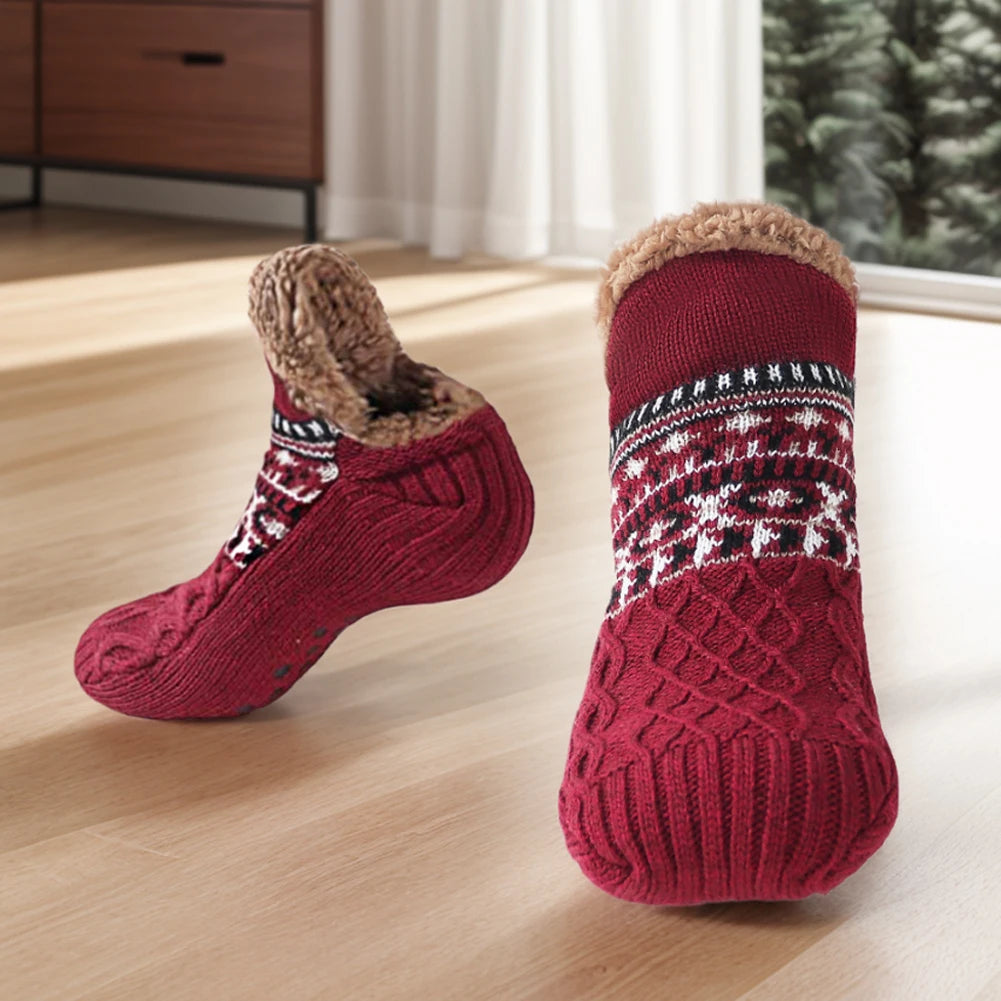 Winter Fuzzy Non-Slip Slipper Socks