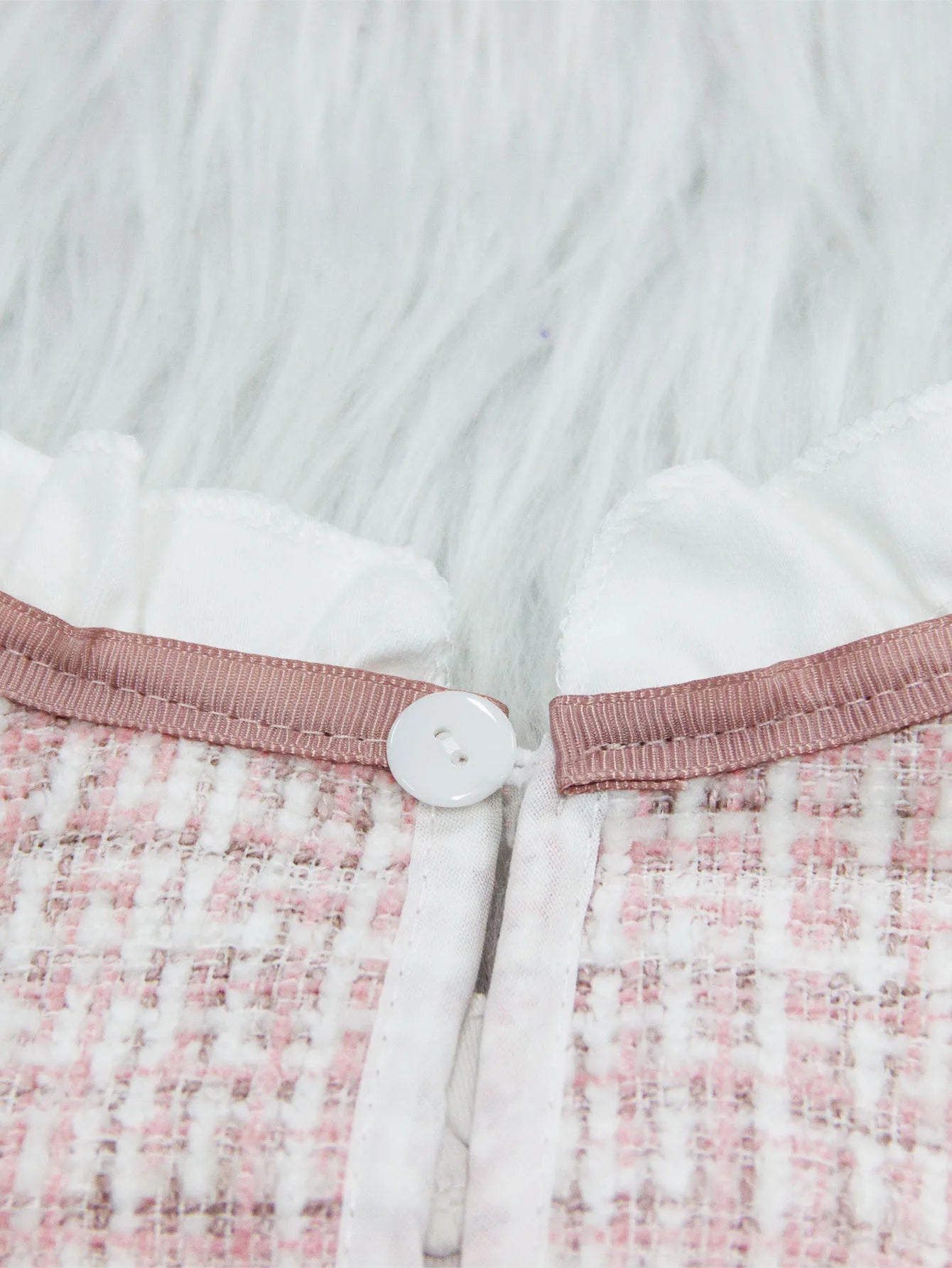 Cute Bow Plaid Baby Dress