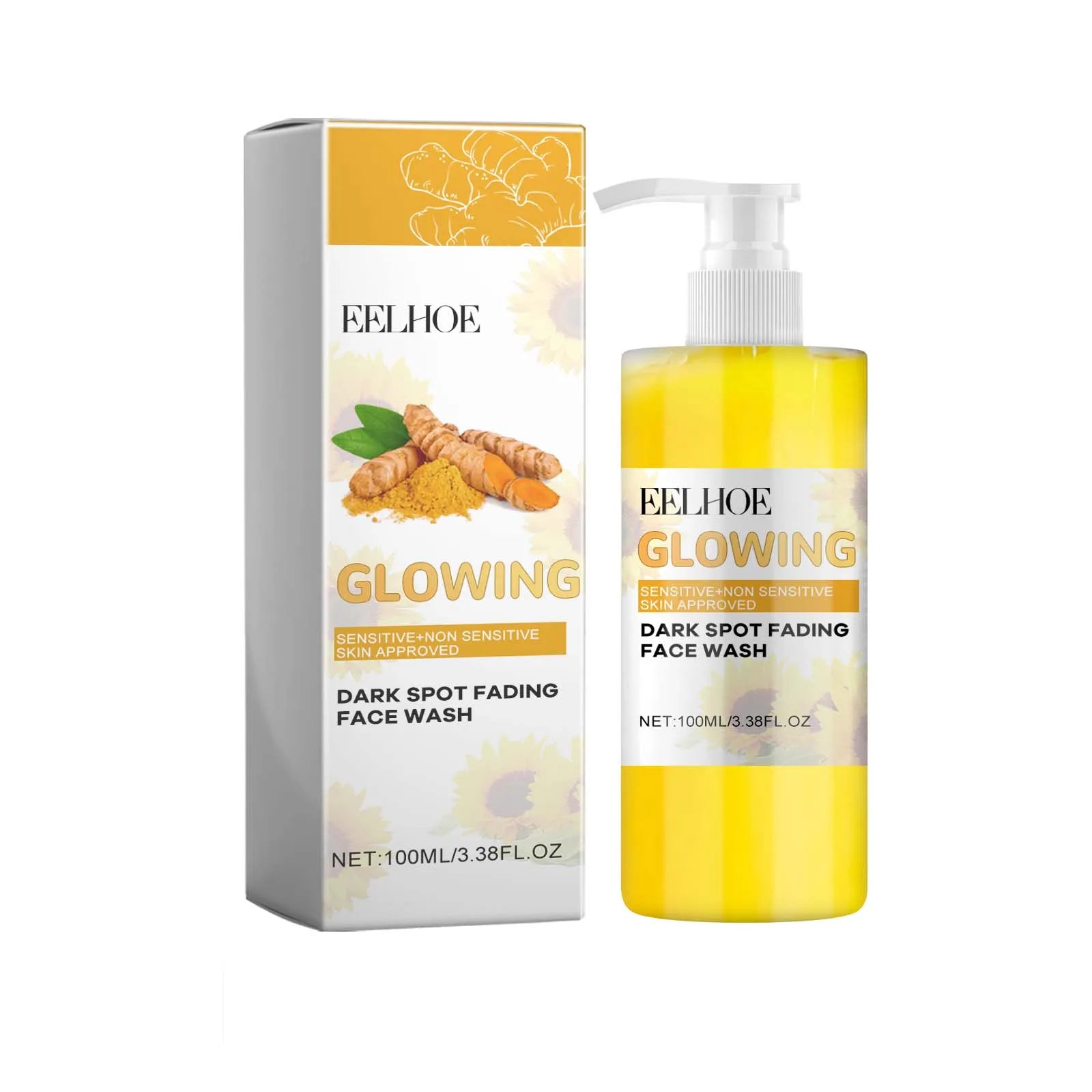 Turmeric Brightening Facial Cleanser Wash