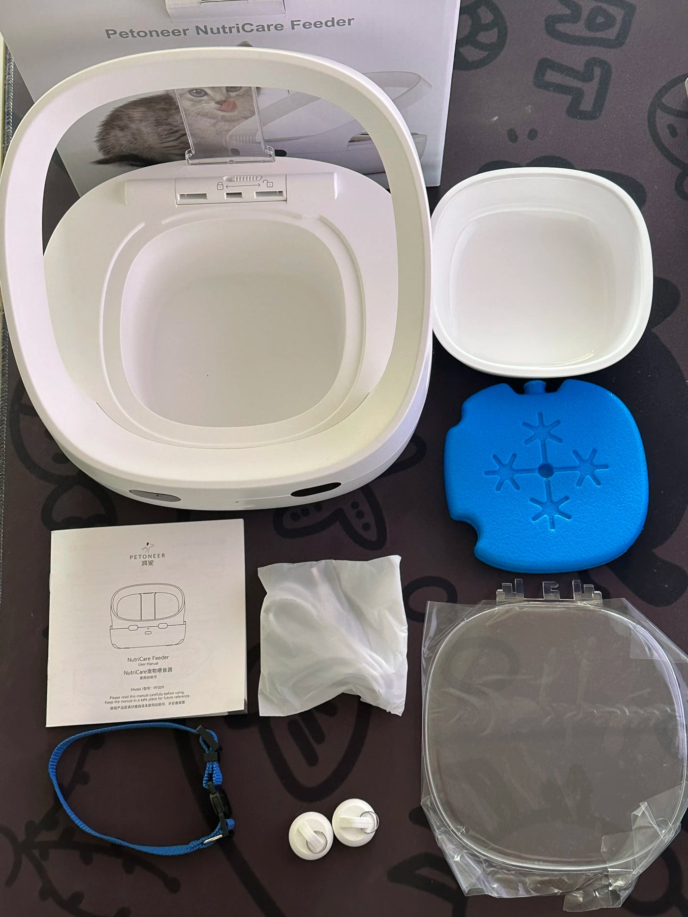 New Petoneer NutriCare Feeder Tailored For Multi-Pet Households Pet feeder Cat And Dog Feeder With App