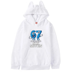 Kids Cat Ears Cartoon Hoodie