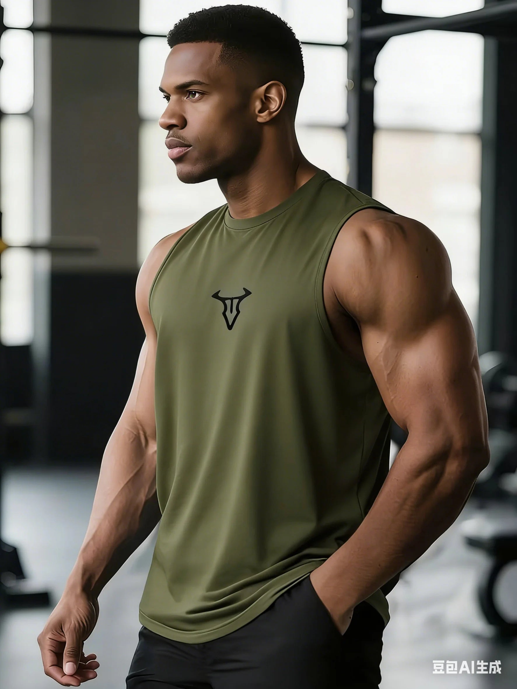 Gym Bodybuilding Workout Muscle Tank Top Summer Cool Quick-Dry Breathable Sleeveless T-Shirts Men Fitness Running Sport Singlets