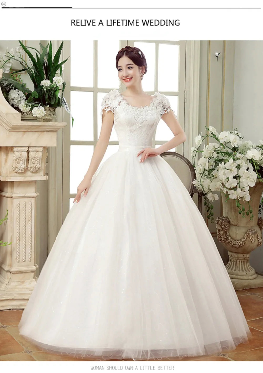 TITLE: Romantic Ball Gown Wedding Dream