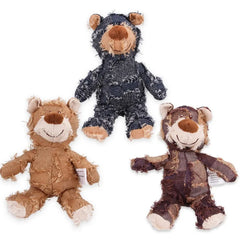 Pet Teddy Bear Soundmaking Toy Plush Interactive Dog Toys Grinding Cleaning Teeth Anti Bite Abreact Plaything Bear Pets Supplies
