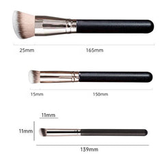 Makeup Brushes Foundation Concealer Angled Seamless Cover Synthetic Dark Circle Liquid Cream Cosmetics Contour Brush Beauty Tool