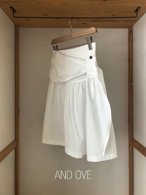 Chic Korean Style  Skirt for Young Women Spring Autumn Winter Seasonal Fashionable Inner Wear Casual Versatile Skirt