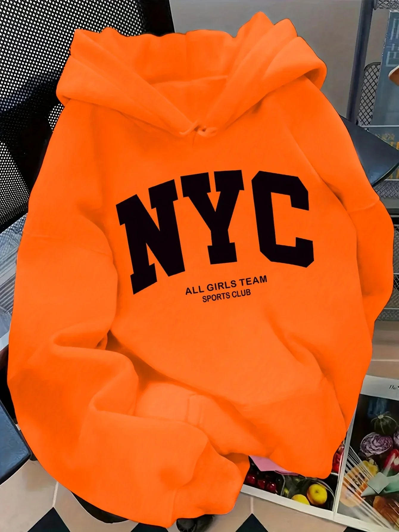 New York Team Navy Blue Zip Hoodie (Fall/Winter)
