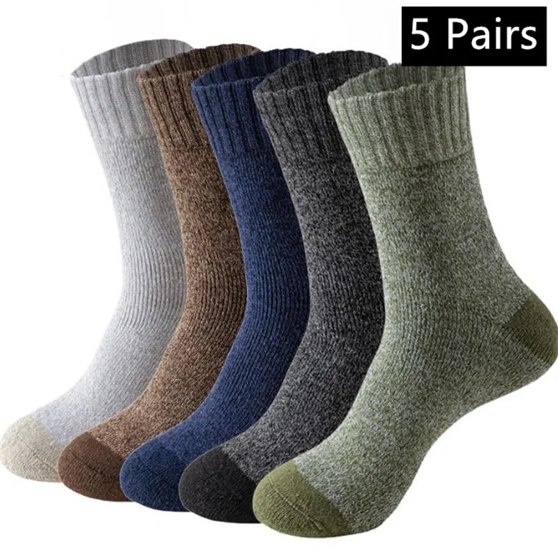 Thick Merino Thermal Snow Socks